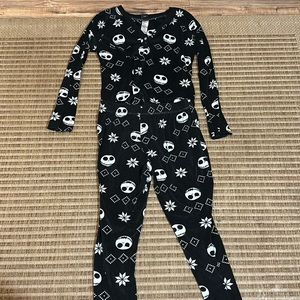 Kids pajama set size extra small theme, nightmare before Christmas brand, Disney